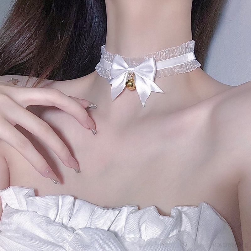 Băng Đô Len Đính Nơ Ren Gợi Cảm Thời Trang Nhật Hàn