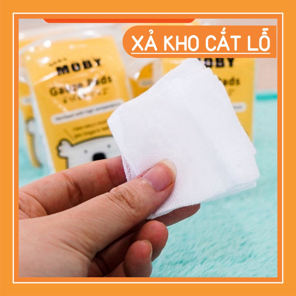 Gạc rơ lưỡi Baby Moby(2×2 inches) FLASH SALE