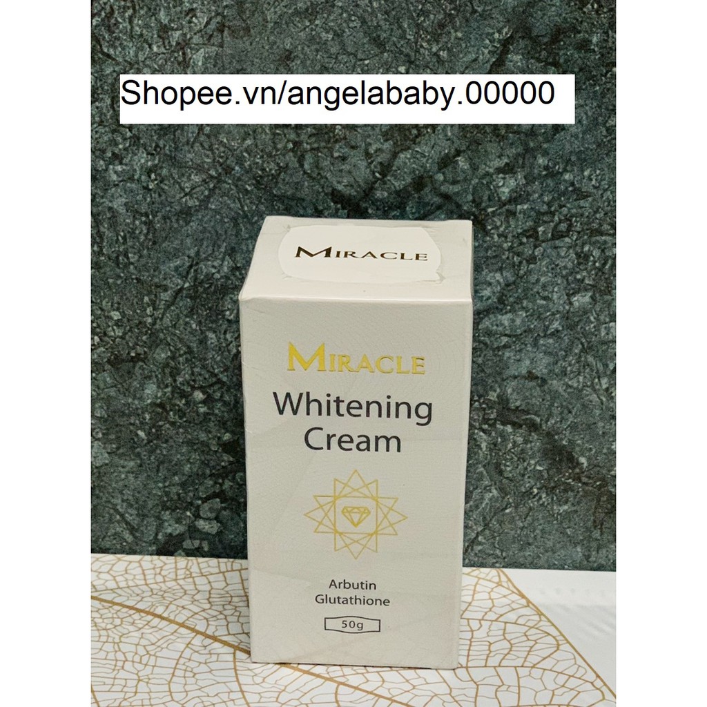 [Mã 1511FMCGSALE giảm 8% đơn 500K] (CHÍNH HÃNG) Kem trắng da & giảm nám Miracle Whitening Cream
