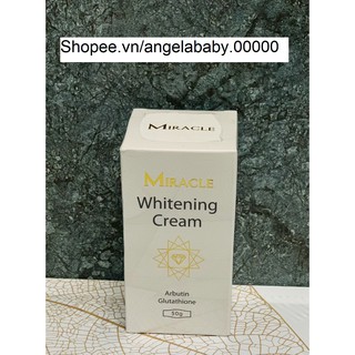 (CHÍNH HÃNG) Kem trắng da & giảm nám Miracle Whitening Cream