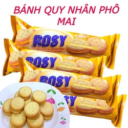 Bánh Quy Phô Mai Thái Lan Rosy Gói 100g - Bánh Kẹo Đồ Ăn Vặt Nội Địa Thái Lan