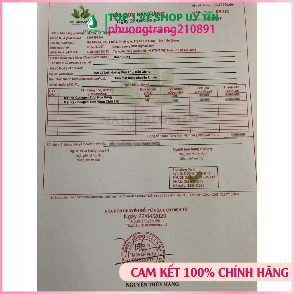 Nạ Ủ Trắng Collagen Cánh Hoa Hồng Gói 100gram mặt nạ hoa hồng mới , mới cập nhật hàng công ty chính hãng