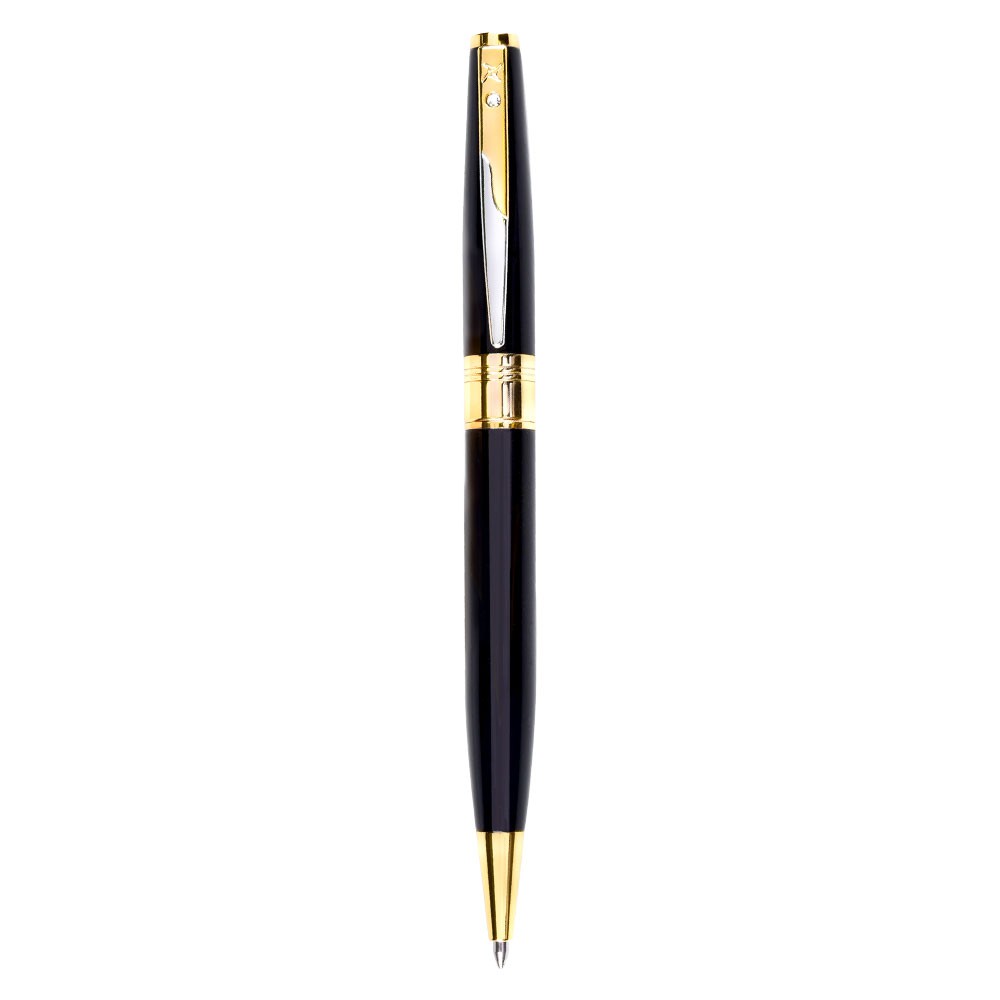 Bút bi cao cấp Thiên Long ngòi 1,0mm, cơ chế vặn xoay, thân bút bằng kim loại, hộp đựng sang trọng FO-069/VN