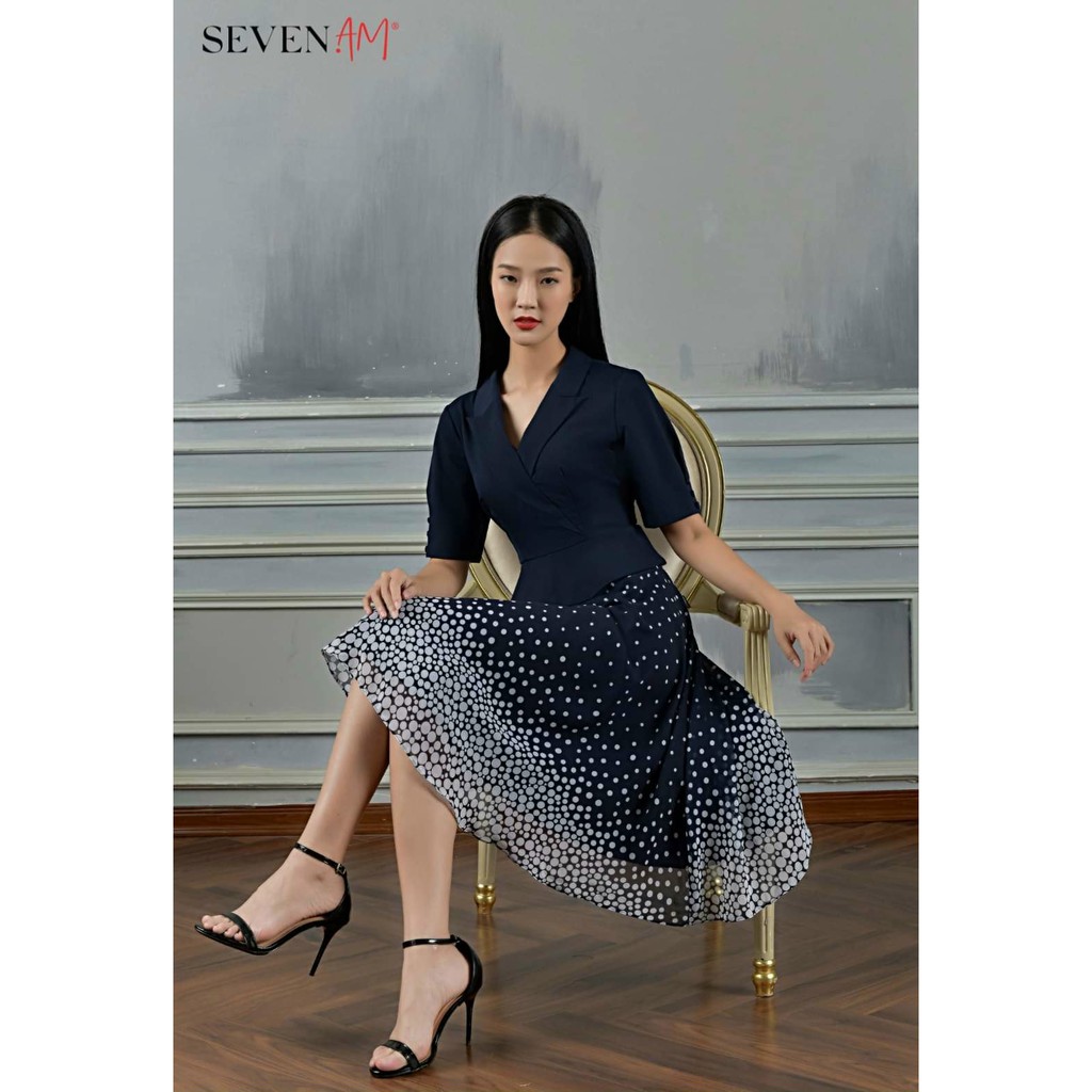 Đầm xòe  hãng SEVEN.AM sale rẻ