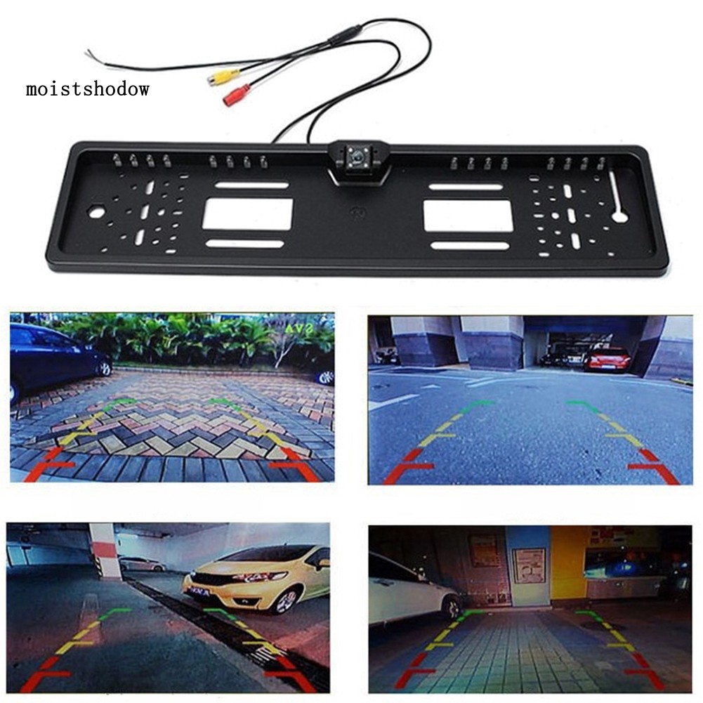 Camera lùi xe gắn biển số xe ô tô misd châu Âu hỗ trợ quay đêm | BigBuy360 - bigbuy360.vn