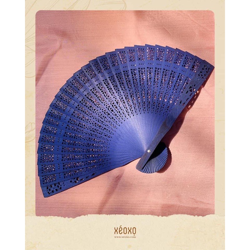 Xéo Xọ - Quạt gỗ màu sắc