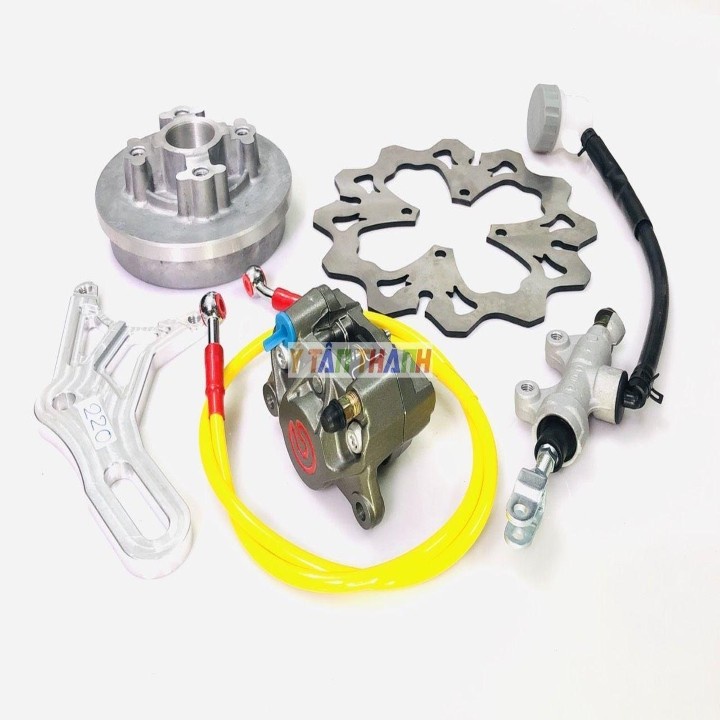 Bộ Đĩa Sau Sirius Heo Rembo Xám Đĩa 220Mm V1 MS1266