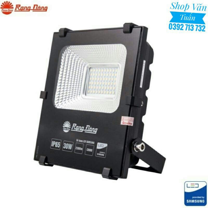 Đèn Pha LED 30W RẠNG ĐÔNG IP 65, Chống bụi, Chống nước. CHÍNH HÃNG