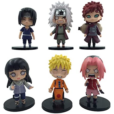 Combo 24 Mô Hình Nhân Vật Naruto Đầu To Chibi Dễ Thương
