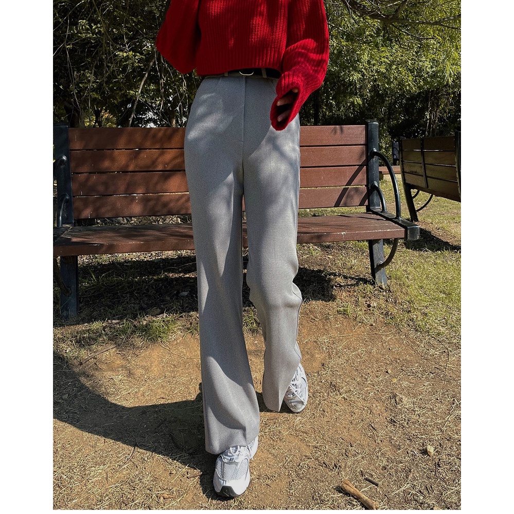 Quần Dài Ống Rộng Comma Winter Bootcut Slacks LOOKNONE