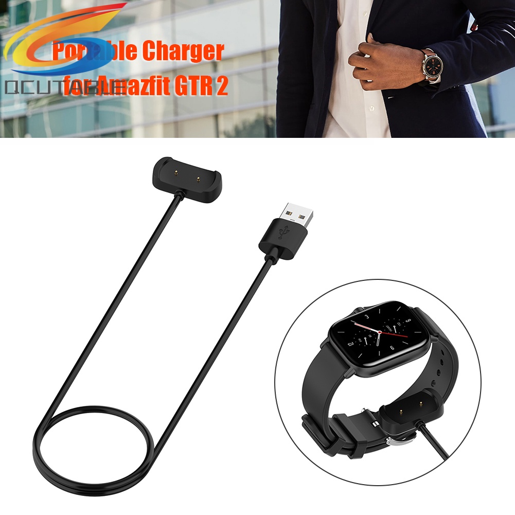 Dây cáp sạc USB 1m cho đồng hồ thông minh Huami Amazfit T-Rex Pro/Zepp E/Zepp Z