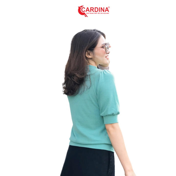 Áo Nỉ Nhung Nữ 𝐂𝐀𝐑𝐃𝐈𝐍𝐀 Vai Bồng Tay Lỡ Nhẹ Nhàng, Nữ Tính AFN | BigBuy360 - bigbuy360.vn