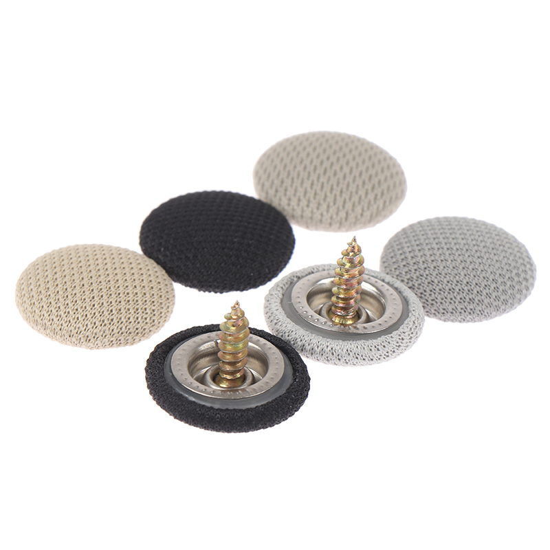 [NewHotFR] Set 10 Nút Vặn Bằng Vải Nylon Gắn Trần Xe Hơi