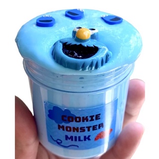 Slime cookie monster/ Slime basic/ Slime hoạt hình rẻ, đẹp (CÓ CHARM)