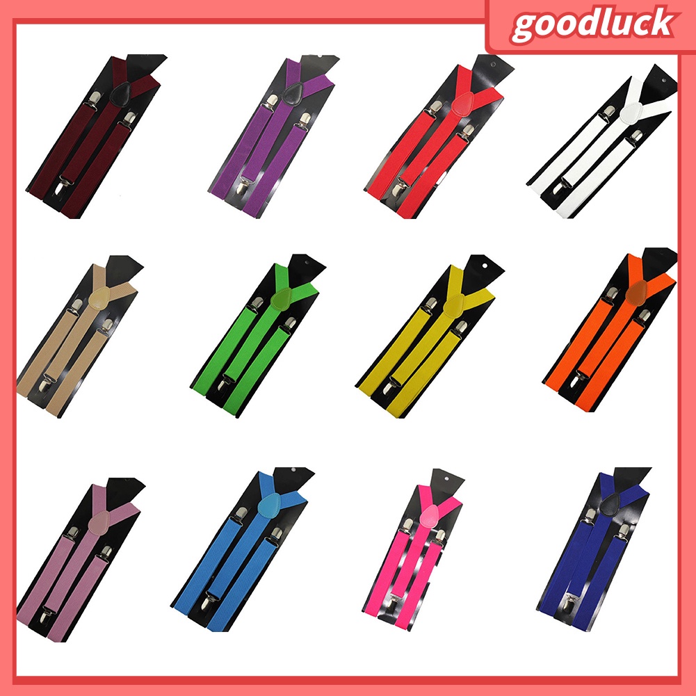 Dây đai lưng quần hình chữ Y co giãn dành cho nam và nữ