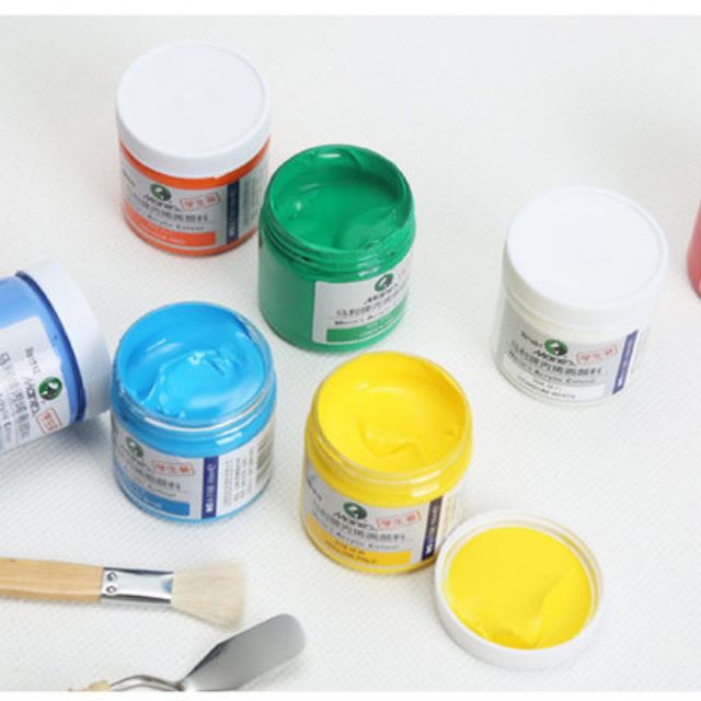 Màu acrylic Maries 100ml màu acrylic đầu ngựa màu vẽ mọi chất liệu giá rẻ