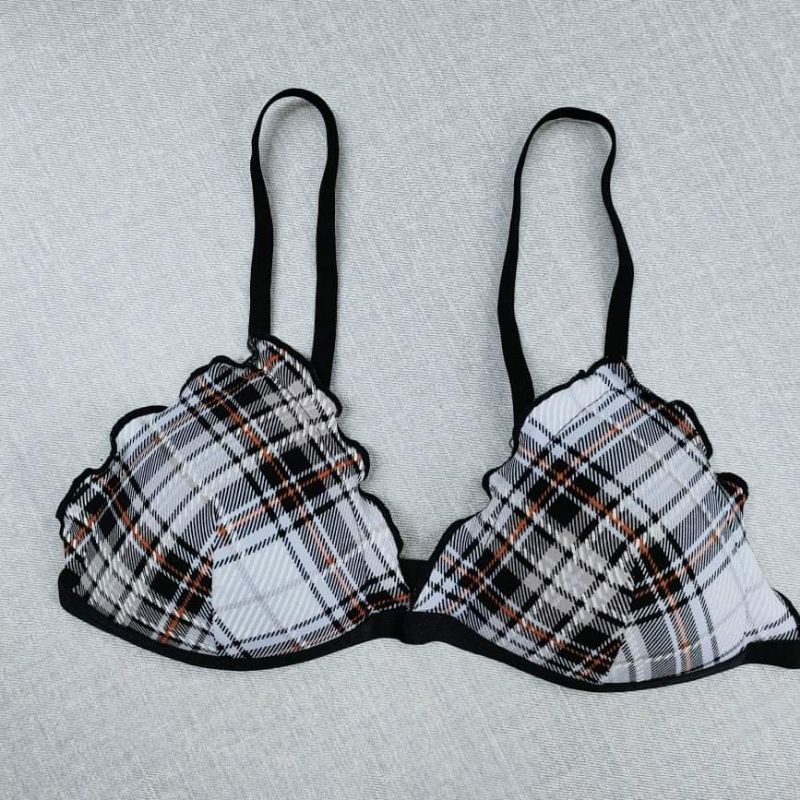 Bralette Áo ngực có mút mỏng . ren . cotton | BigBuy360 - bigbuy360.vn