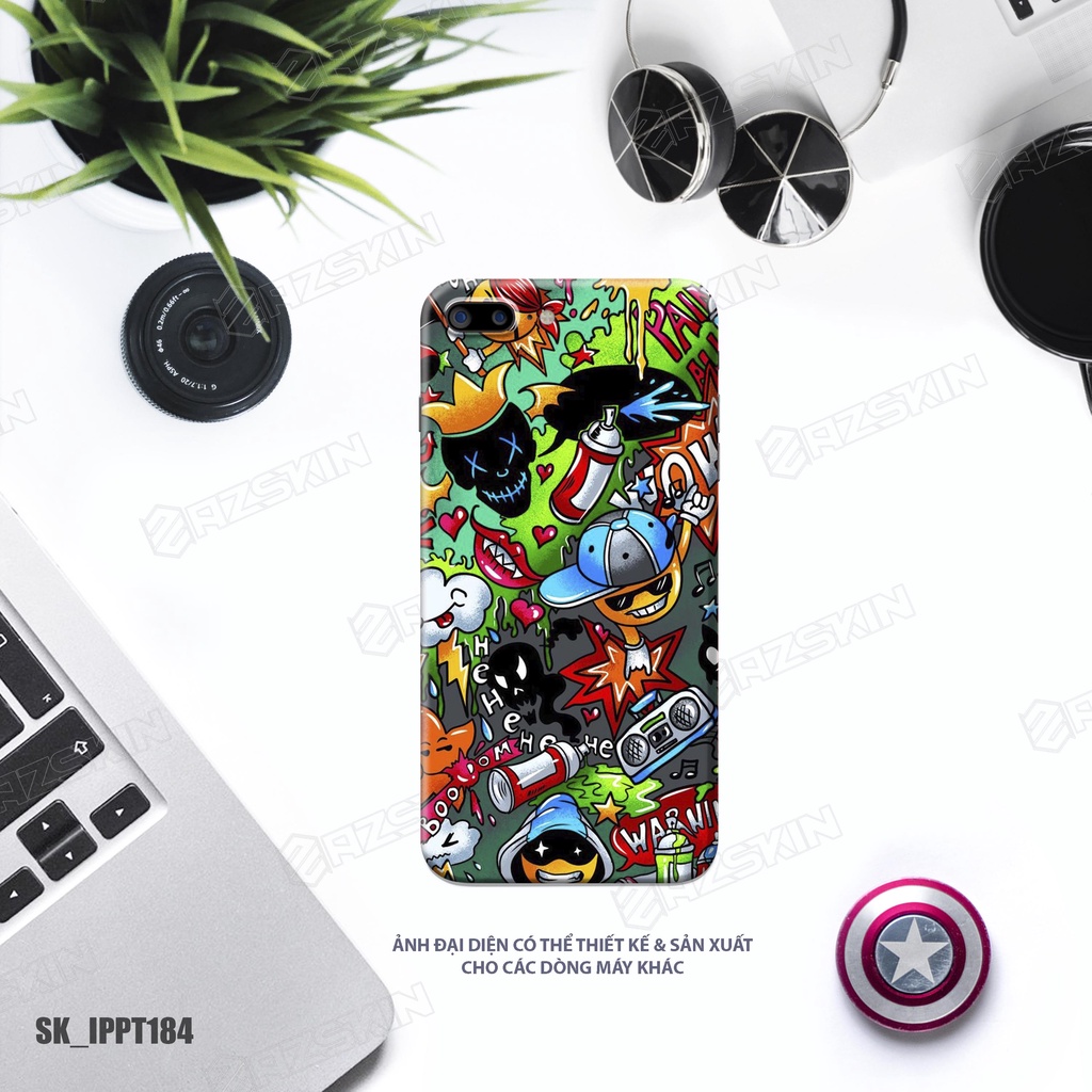 Miếng Dán Skin IPhone 7/14 Pro Max  In Hình Vui Nhộn |SK_IPPT184| Chất Liệu Chính Hãng, Bền Màu, Dán Full Lưng Viền