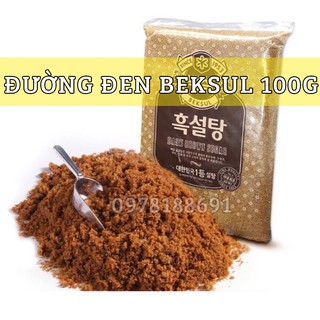 Đường đen, nâu hàn quốc BEKSUL 100g