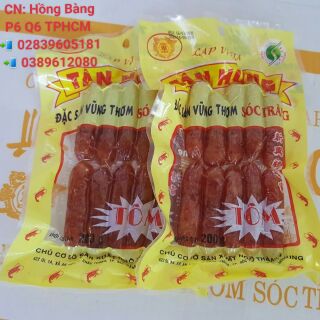 [DATE MỚI] LẠP XƯỞNG TÔM TÂN HƯNG LOẠI 200G