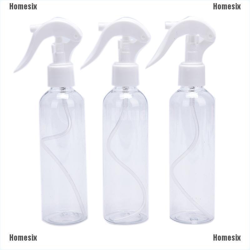 [zHMSI] 200ml Empty Spray Bottle Transparent Plastic Liquid Dispenser Shampoo Bottle TYU