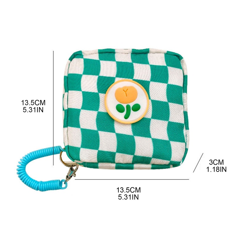 Ví Da Pu Nhỏ Đựng Tiền / Khăn Giấy / Băng Vệ Sinh Cho Nữ