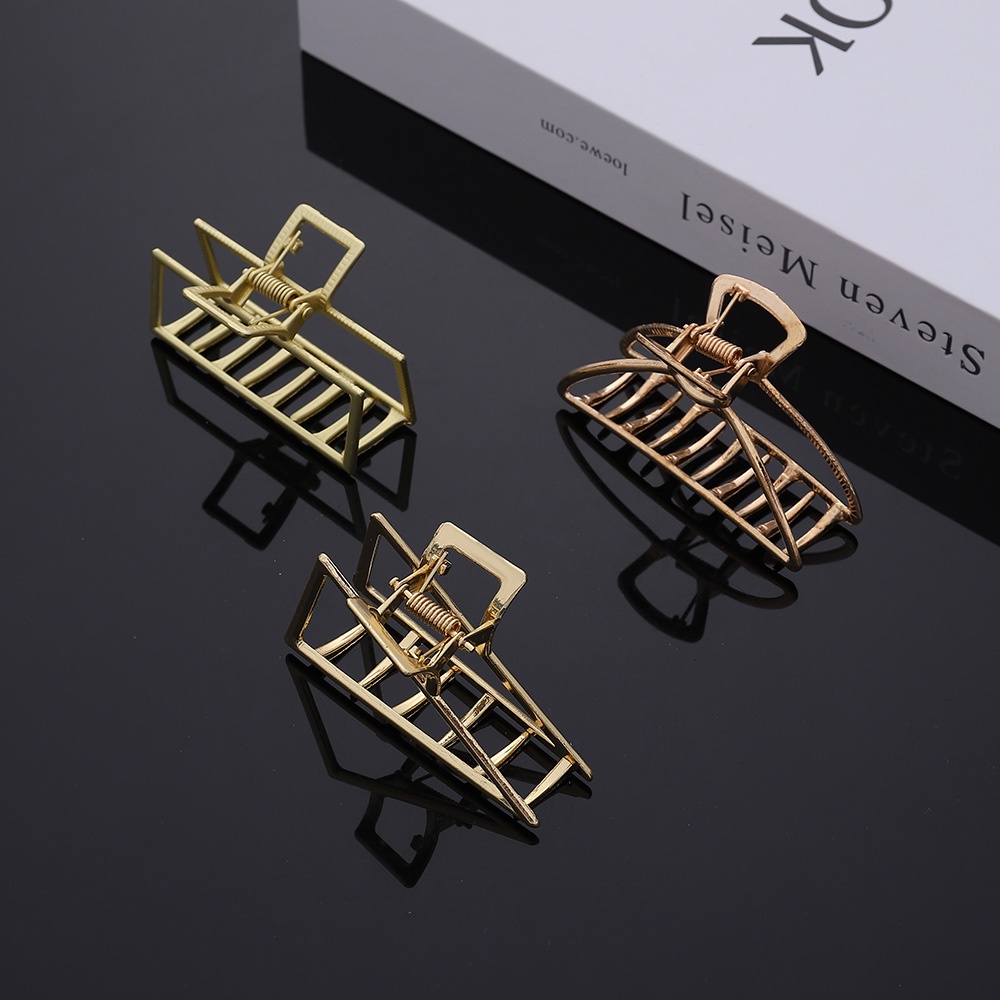 Kẹp Tóc Kim Loại Thiết Kế 6 Kiểu Dáng Khác Nhau Phong Cách Hàn Quốc