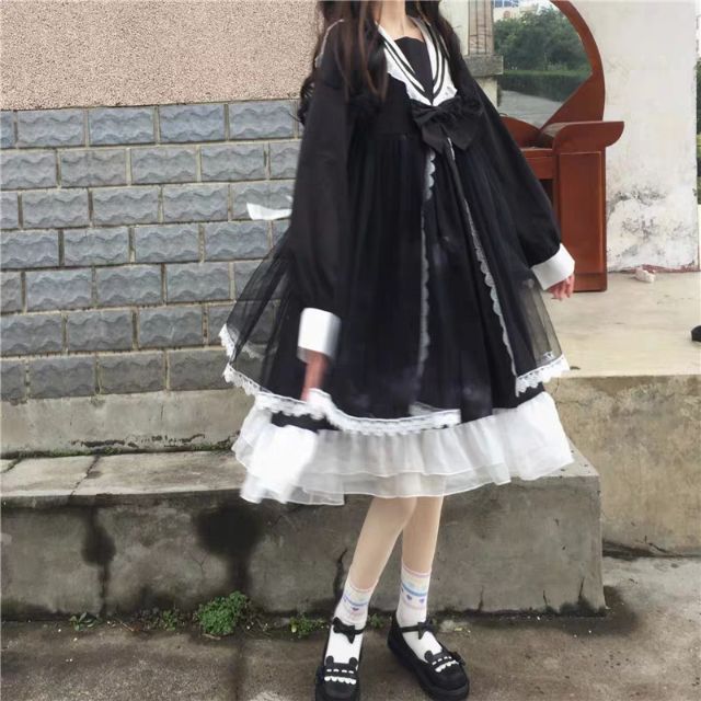 [order] váy nữ lolita ulzzang taobao