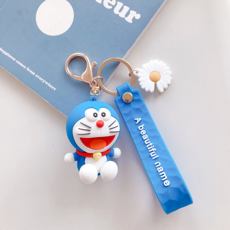 DÂY ĐEO MÓC KHÓA DORAEMON DOREMON SILICON TRENDY XINH XẮN