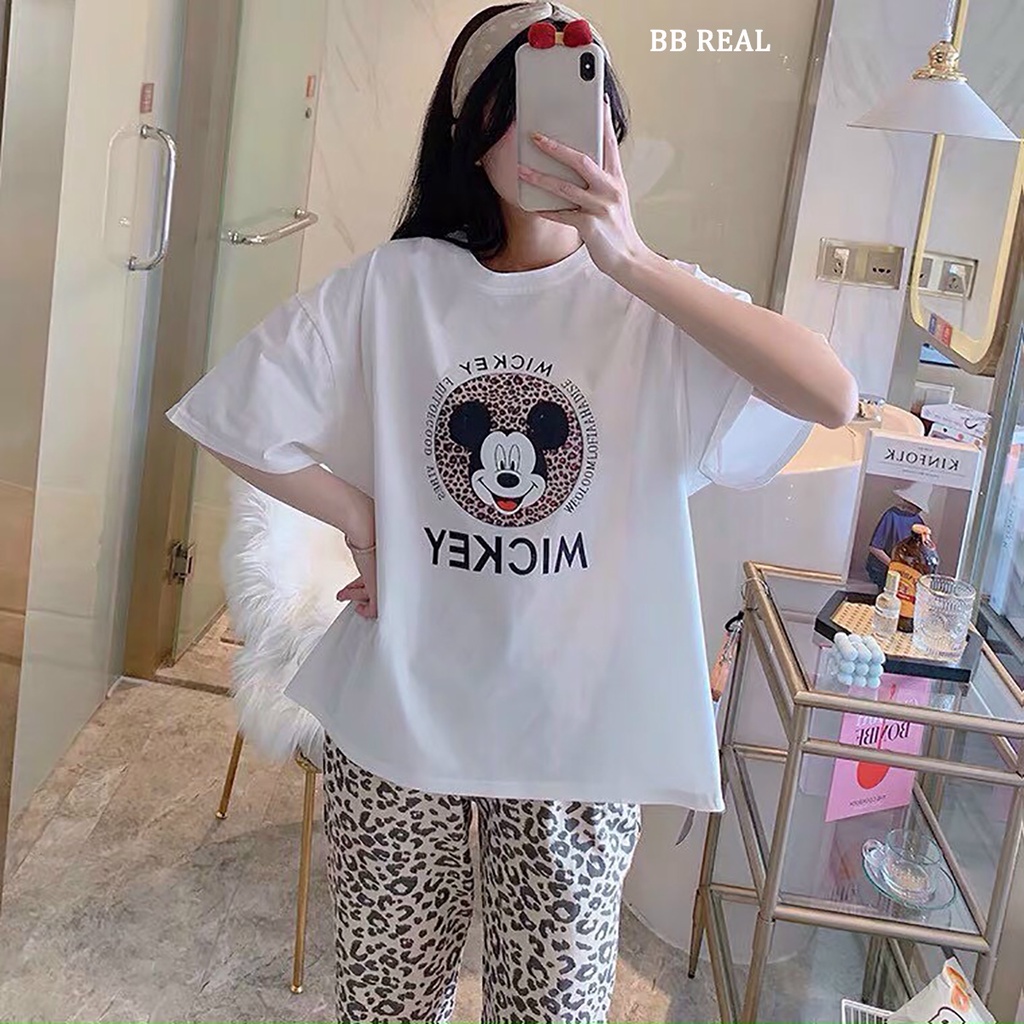 Đồ Bộ Mặc ở Nhà Bộ Đồ Ngủ Nữ Quần Dài Pijama Thun Lạnh Đẹp [CODE 37-40] Freesize Từ 45-60Kg - BB REAL | BigBuy360 - bigbuy360.vn