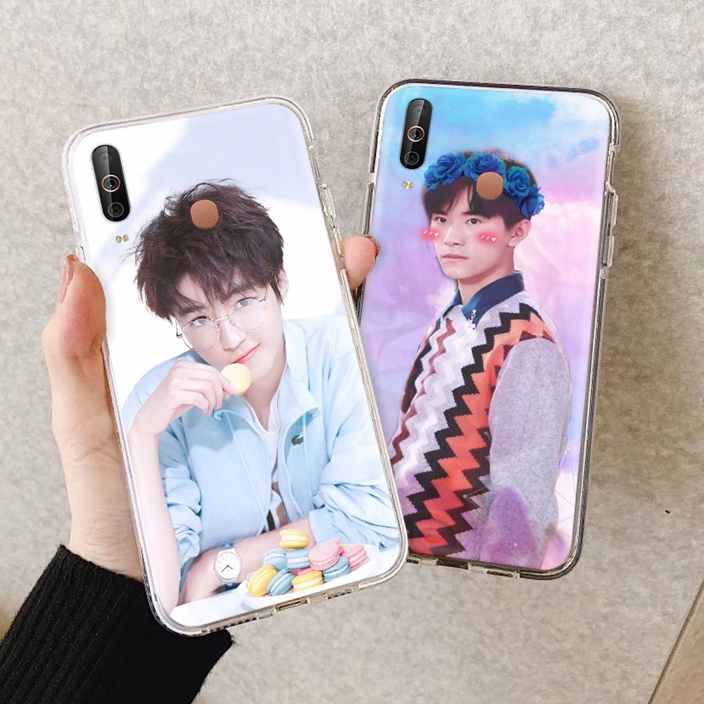 Ốp điện thoại mềm trong suốt in hình TFBOYS 273GT cho Samsung Galaxy A20 A20S A21 A21S A10 A10S A11 A30 A30S A71