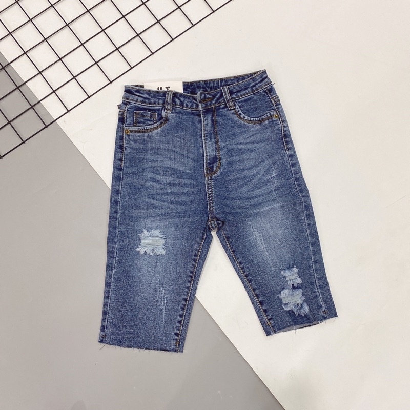 Xả hàng - Quần ngố bò co dãn nhiều mẫu - NhiNhi Shop