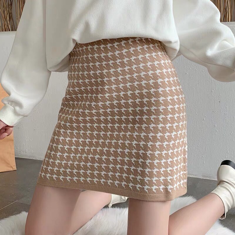 Chân váy len nữ Forgirl chất len co dãn mùa thu 2021 | BigBuy360 - bigbuy360.vn