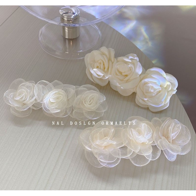 Kẹp tóc hoa hồng siêu xinh - Nalita shop