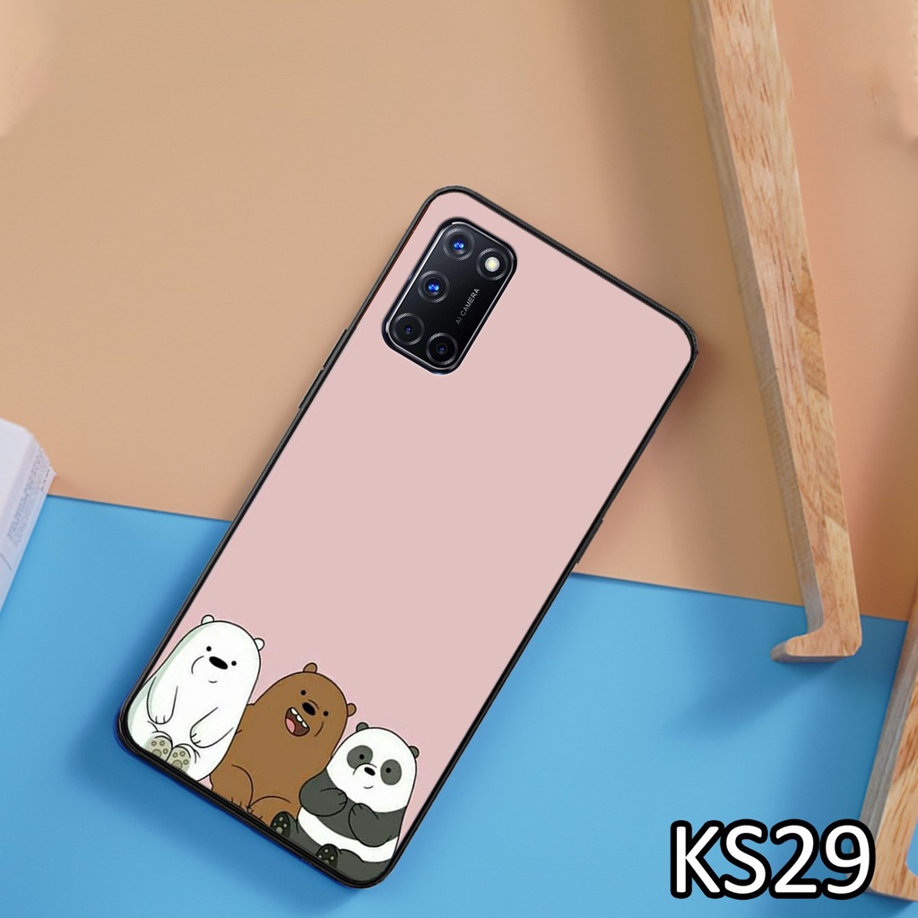 [SIÊU ƯU ĐÃI] Ốp lưng Oppo A52/A53/A92 in hình chú gấu beer siêu đẹp, độc, lạ_KINGSTORE.HN_Ốp lưng điện thoại