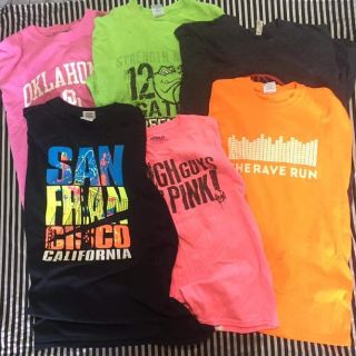 Set 5 áo Thun Mỹ UNISEX