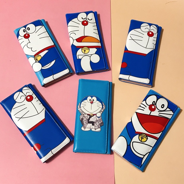 Bóp dài đựng tiền Doraemon Doremon