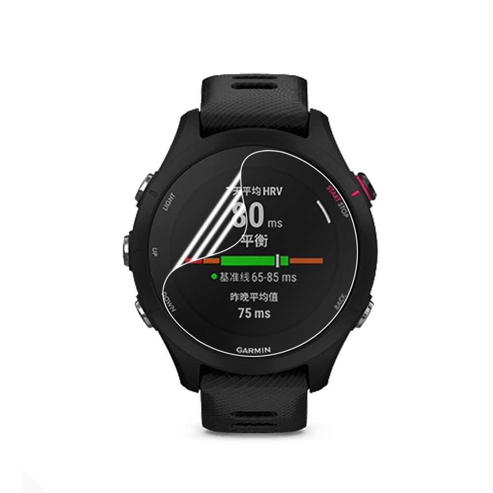 1 Miếng Dán Màn Hình HD Bằng TPU Mềm Trong Suốt Siêu Mỏng Chống Sốc Cho Garmin Forerunner 255S