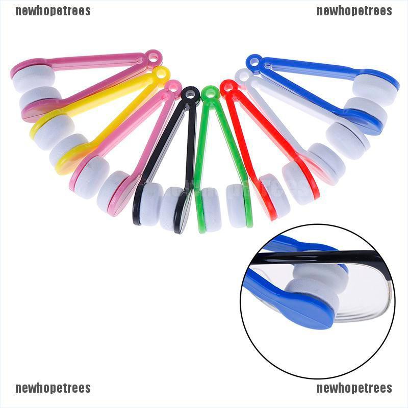 Bàn chải sợi nhỏ làm sạch tròng mắt kính tùy chọn màu sắc