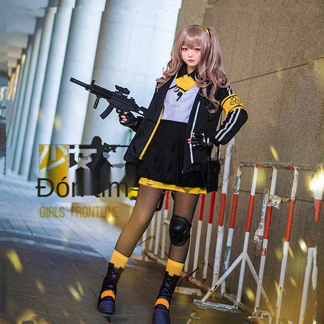 Girls Frontline cos suit ump45cosplay trang phục áo khoác gun girl anime