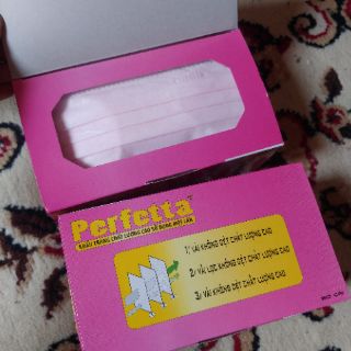 Hộp khẩu trang Perfetta 50 cái
