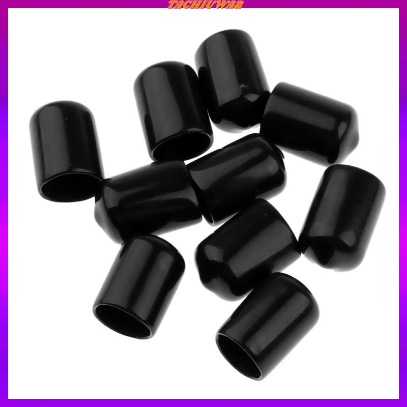 Bộ 10 Vỏ Bọc Bảo Vệ Đầu Cơ Bida Bằng Cao Su Dày 12mm Tiện Dụng