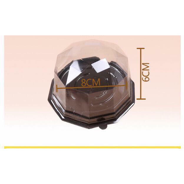 Combo 10 hộp đa giác fj95 đựng bánh 150g