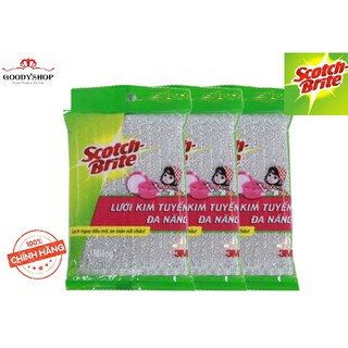 Miếng rửa chén kim tuyến S-cotch Brite 3M
