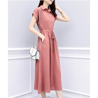 Đầm dáng suông | đầm sơ mi duyên dáng | đầm sang chảnh