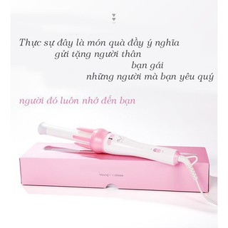Máy uốn tóc tự động xoay 360 độ
