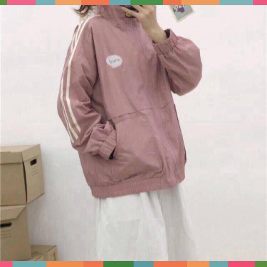 [HÀNG THIẾT KẾ]  Áo khoác dù 2 lớp chống nắng nam nữ Athlete 3 sọc adidas ANIGO UNISEX | BigBuy360 - bigbuy360.vn