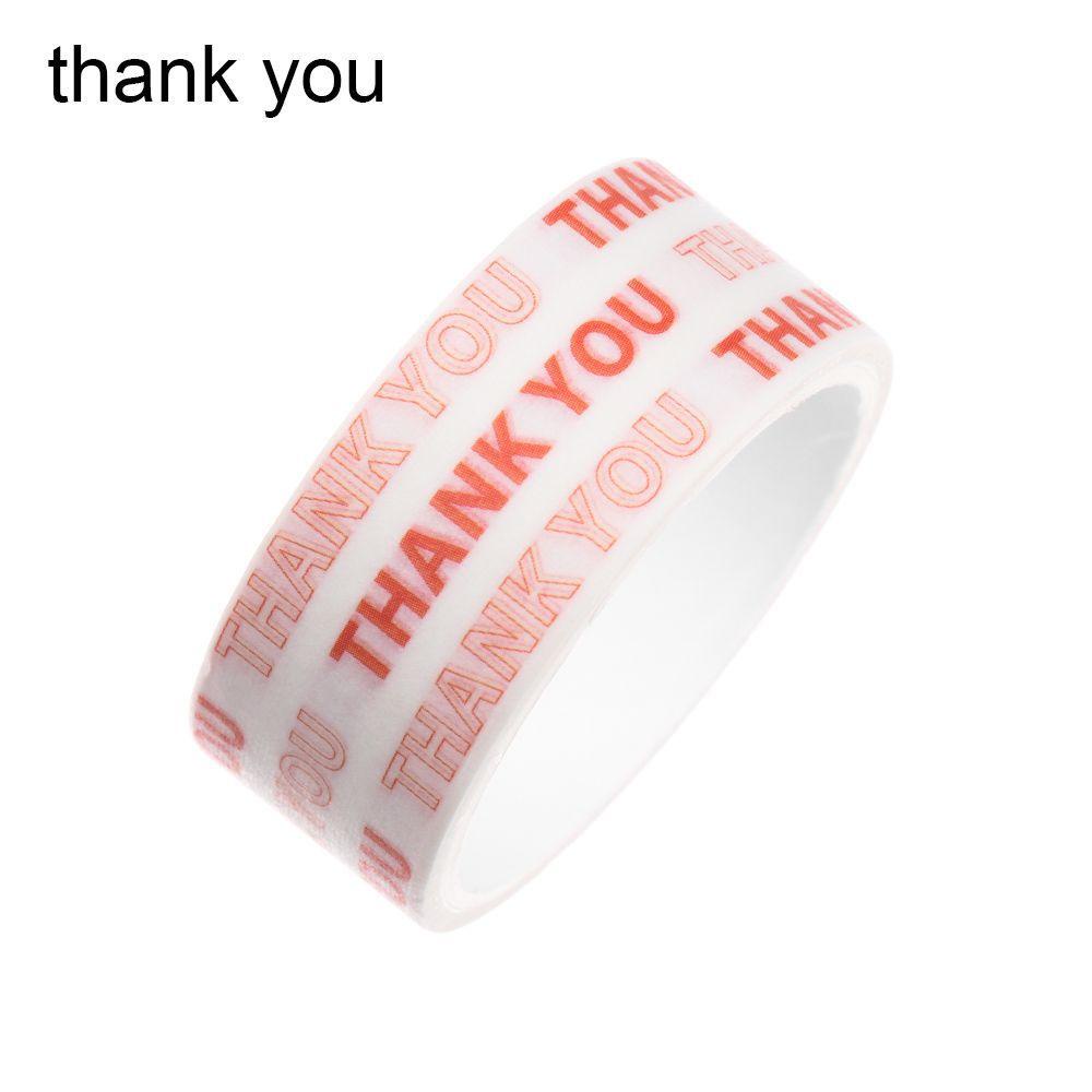 Sticker Giấy Dán Trang Trí Sổ Tay Hình Hoạt Hình Chữ Thank You DIY