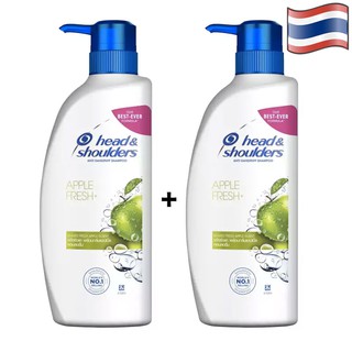 Combo 2 Dầu gội Head Shoulder Thailand hương Táo thơm mát- 370ml/chai