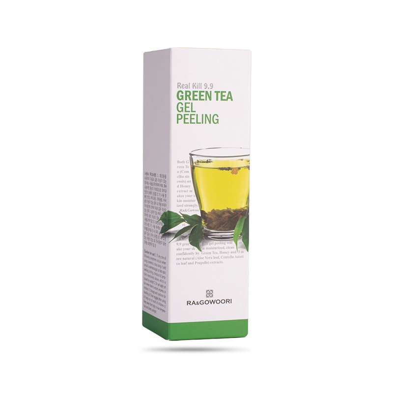 Gel tẩy da chết mặt chiết xuất Trà xanh Ra&Gowoori Green Tea Gel Peeling 160ml